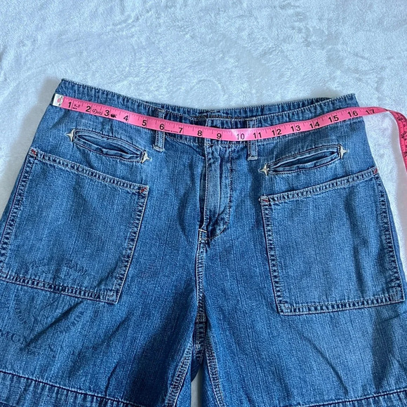 Ralph Lauren Vintage 90's Y2K Denim Shorts - Size 8 - Picture 5 of 11